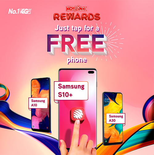 Hotlink Rewards Customers With A Chance To Win A Free Phone Every Day