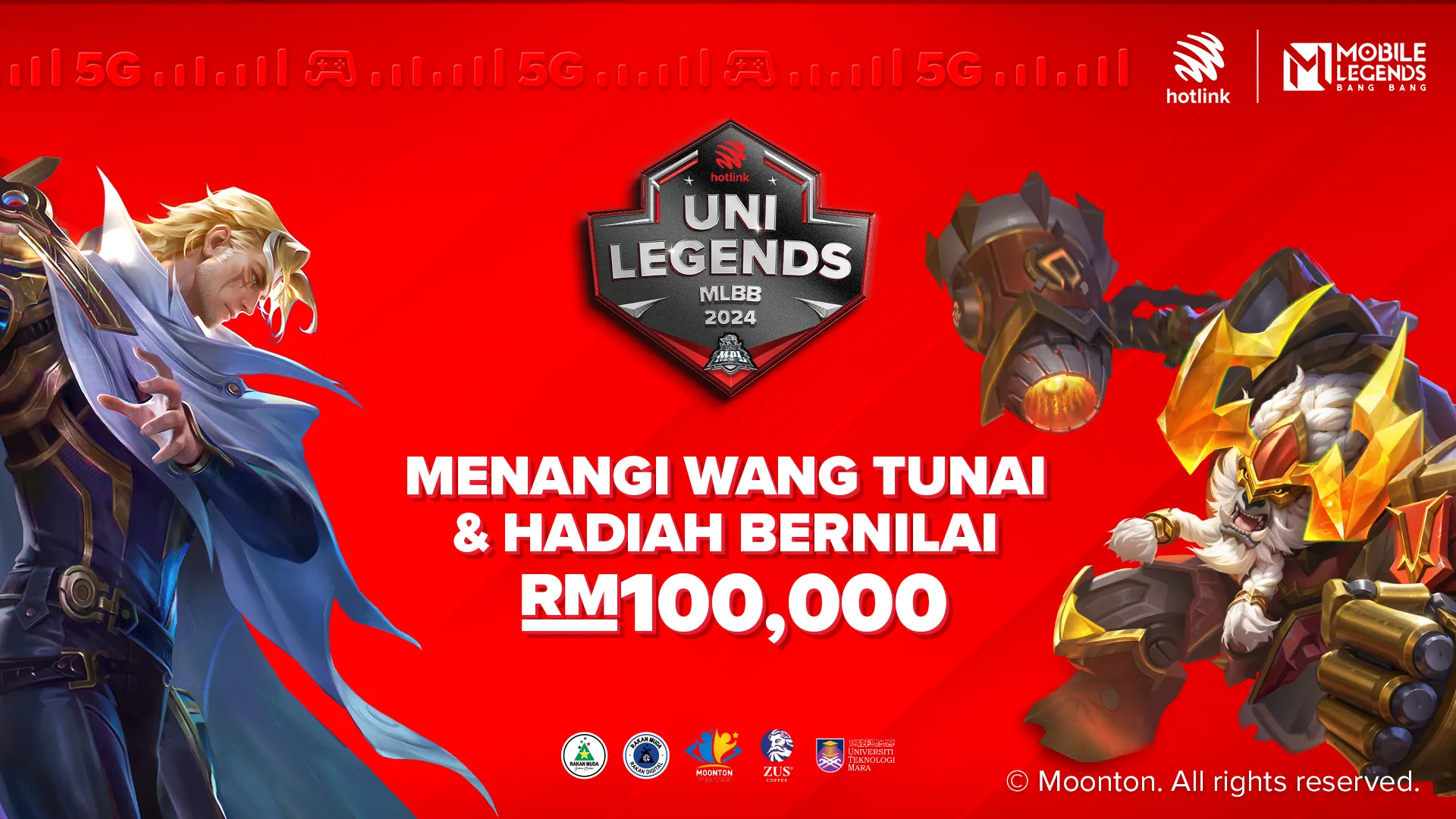 Hotlink presents Uni Legends-MLBB tournament exclusively for higher education institution students in Malaysia