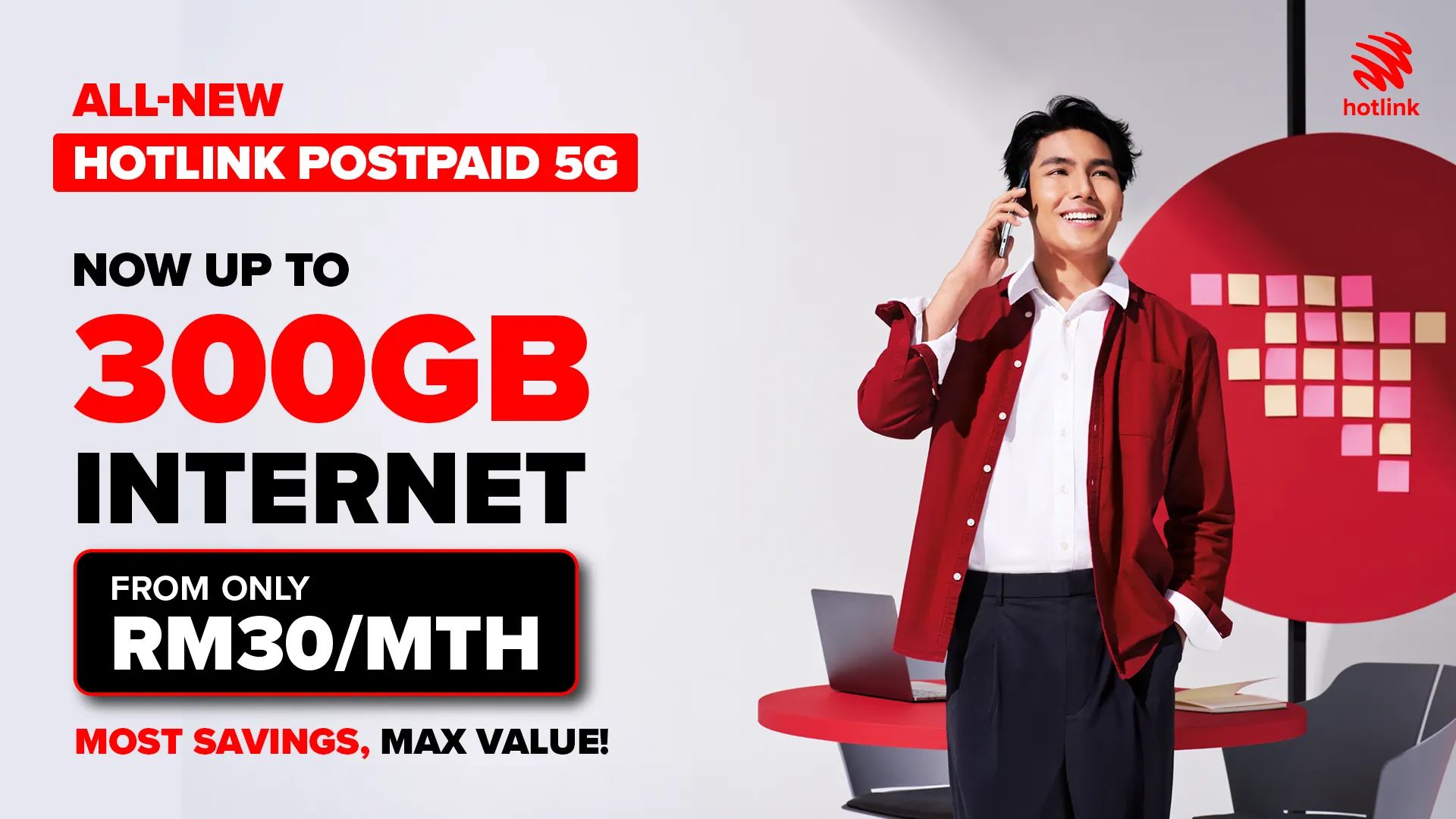 Maxis and Hotlink postpaid plans enhanced with more and unlimited data