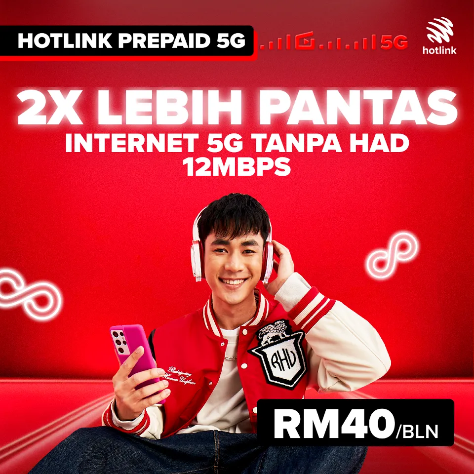 Hotlink Unlimited RM40