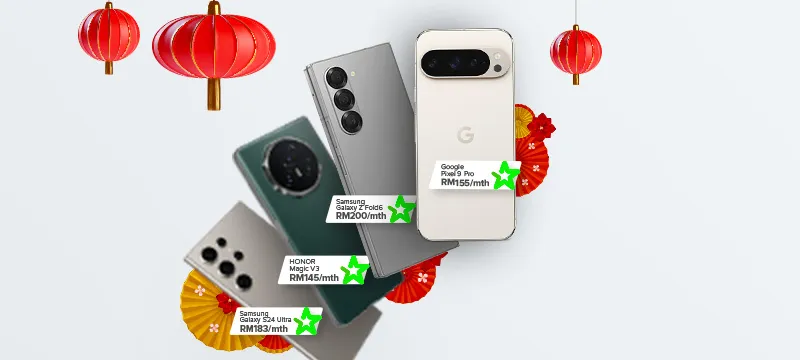 Maxis Bonanza - Buy a device, get up to RM300 off the next