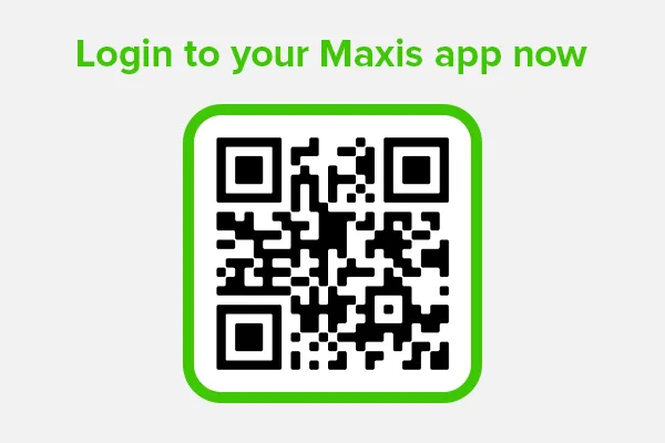 Maxis App QR