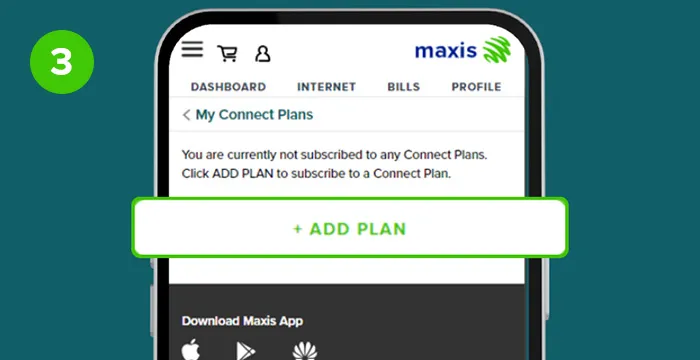 Step 3: Tap on 'Add Plan'