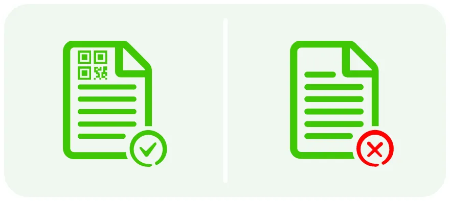 Difference between a e-Invoice and a normal invoice