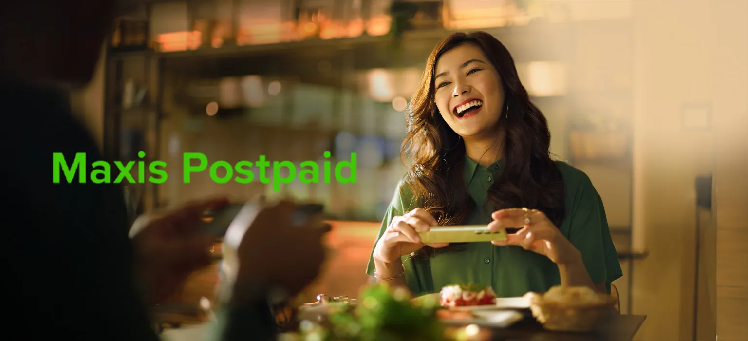 Maxis Postpaid: Own every moment, now with unlimited data